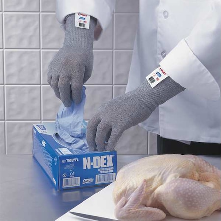 Cut Resistant Gloves, Cut Level A3 ,Uncoated ,Uncoated ,Smooth ,L
