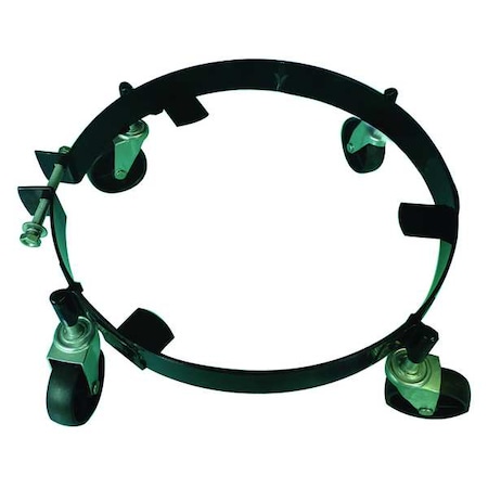 Band Dolly,120 lb.,Steel,Black