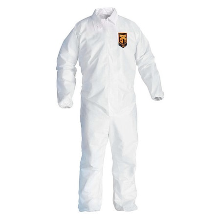 Breath Parti Covall REFLEX ZipFrnt EWA ElasBack WHT 3X 20/Cs