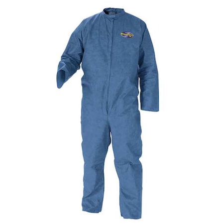 Disposable Coveralls,Blue,XL,PK24