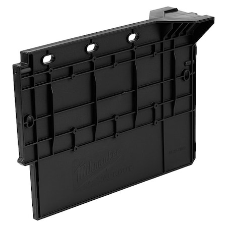 Polymer Drawer Divider, Black, 13 in L, 9 3/16 in H