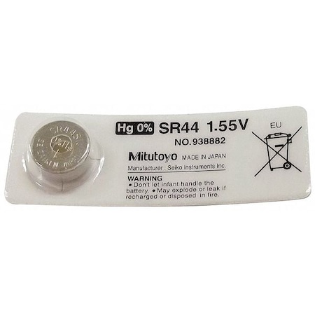 SR44 Button Cell Battery, 1.55 V