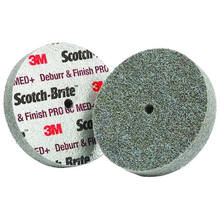 Unitized Wheel, 3 in Dia, 3/4 in W, 1/4 in Arbor Hole