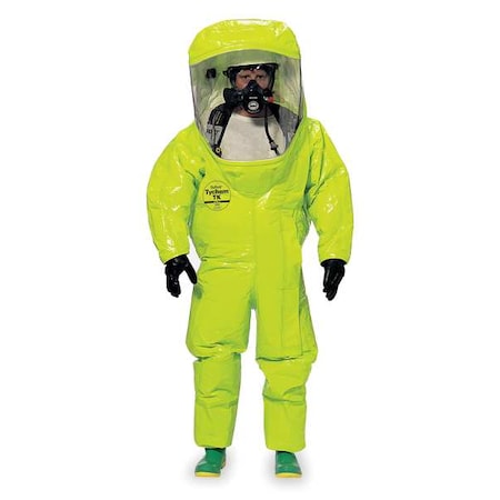 Tychem 10000 Encapsulated Level A Suit,2XL