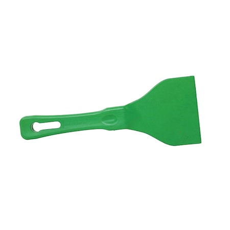 Detectable Scraper - 3 Inch Hand Scraper Green
