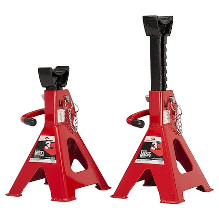 Jack Stand,Heavy Duty,Ratchet,3 ton,PR