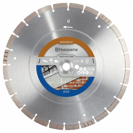 Diamond Saw Blade, Dia-14", Arbor-20mm