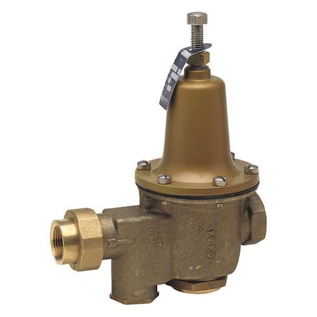 Water Press Reducing Valve,1-1/2in,30psi