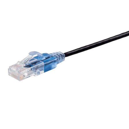 Voice and Data Patch Cord,Black,14 ft L