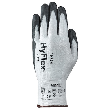 Cut-Resistant Coated Gloves, Cut Level A2 ,Dipped ,Polyurethane ,Sandy ,XL 1 PR