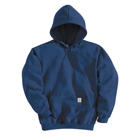 Hooded Swtshrt, Navy, 50Cotton/50PET, L