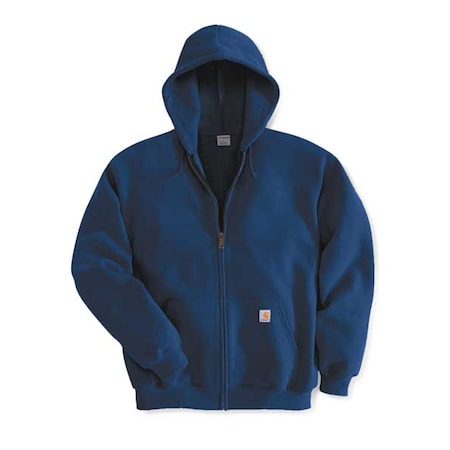 Hooded Swtshrt, Nvy, 50Cotton/50PET, XL