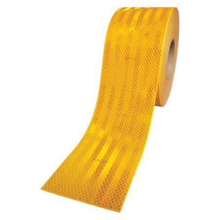 Reflective Tape,Yellow,4 in. W