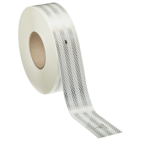Reflective Tape,White, 150 ft. L