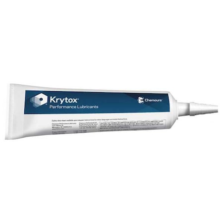 8 oz., Tube, Synthetic, White