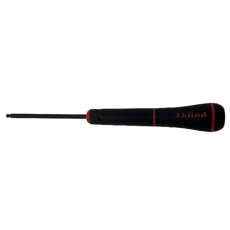 Screwdriver, BallHex, 1/8 in, Red, Hex