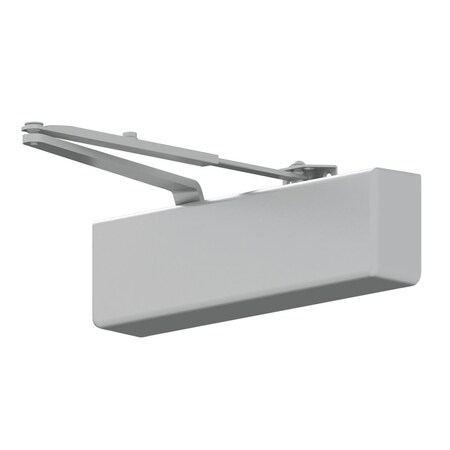 Grade 1 Heavy Duty Surface Door Closer, Spring-n-Stop Arm, Push Side Parallel Arm Mount, Size 1 to 6