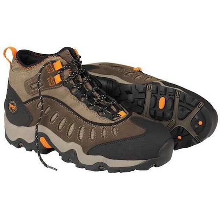 Men's Hiker Shoe, 8 W, Brown, TB186515214