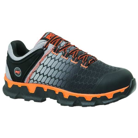 Men's Athletic Shoe, Nylon Upper, Polyurethane Outsole, Gray, 14