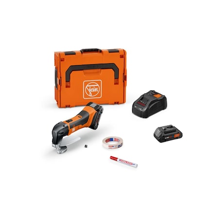 ABLS 18 1.6 E AS Cordless Sheet Metal Shears Set for up to 16 gauge/1.6mm