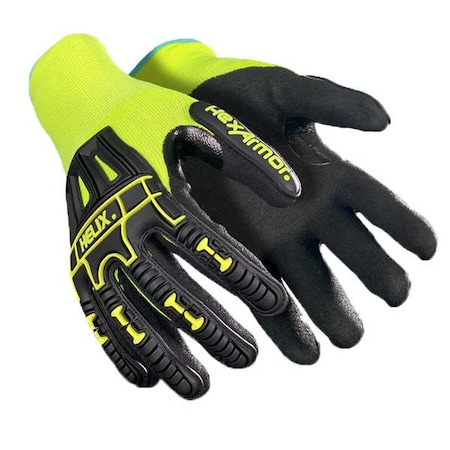 Safety Gloves, Rough Palm, XS, 1 PR