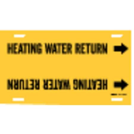 Pipe Mrkr,Heating Water Return,8 to9-7/8, 4072-G