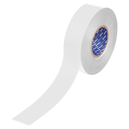 Floor Marking Tape,White,2"W,100ft