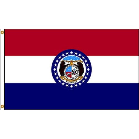 Missouri Flag,4x6 Ft,Nylon