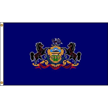 Pennsylvania Flag,4x6 Ft,Nylon