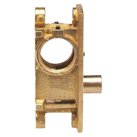 Bottom Rail Lock,Brass,1-9/16in