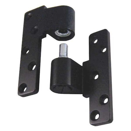 Pivot Hinge, 1-1/8 in Leaf W x 5 in Leaf H, Duronotic Dark Bronze