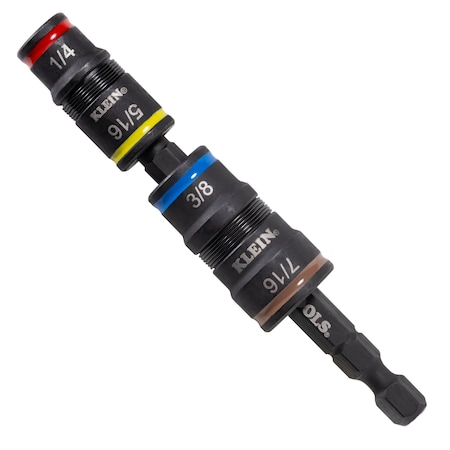 Double Ended Nutsetter,L:5/8",4 Sizes