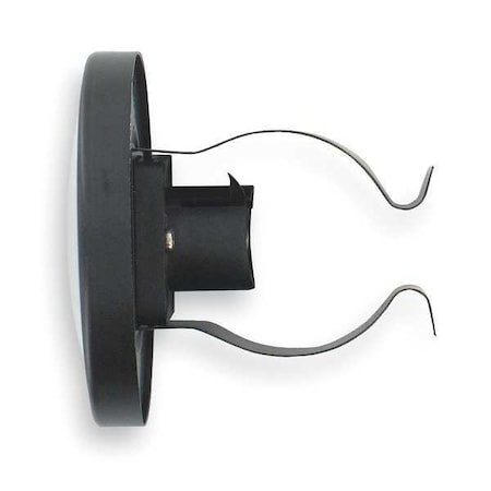 Pipe-mount bimetal surface thermometer, range 0 to 150 Degrees F, 3/4" to 7/8" pipe.