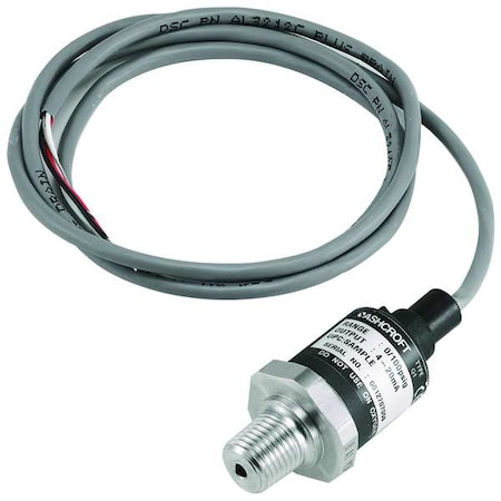 Transducer,0 to 100 psi,Output 1 to 5VDC