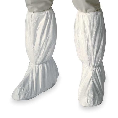 Disposable Boot Covers, Tyvek(R) IsoClean(R), White, Slip Resistant Sole: Yes ,XL