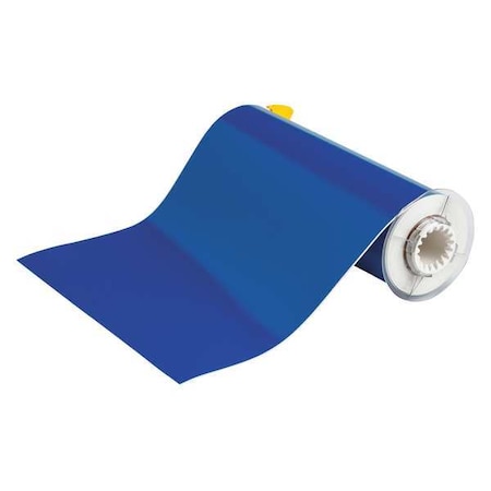Label Tape Cartridge, Blue, Labels/Roll: Continuous