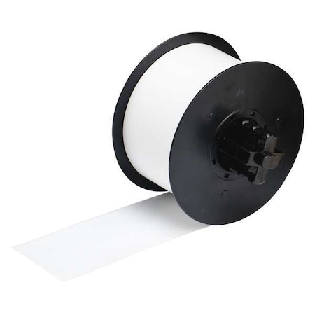 Label Tape Cartridge, White, Labels/Roll: Continuous