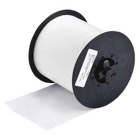 Label Tape Cartridge, White, Labels/Roll: Continuous