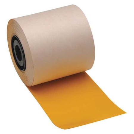 Label Tape Cartridge, Yellow, Labels/Roll: Continuous