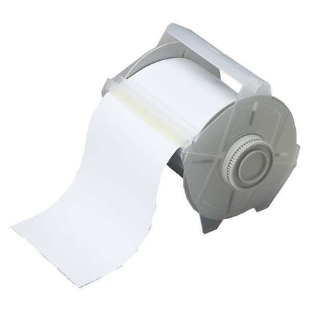 Label Tape Cartridge, White, Labels/Roll: Continuous