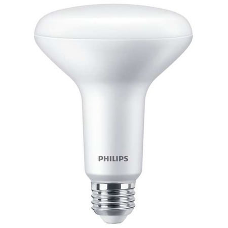 7.2 W, Compact LED Bulb, White, BR30, 2700K Temp. Frosted, Dimmable