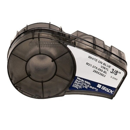 Blue All Weather Vinyl Labels for Brady M210 and M211, 0.375in