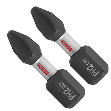 DRIVEN IMPACT PH2 1" 2PK