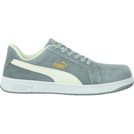 Men's Athletic Shoe, Grey, White, 8 1/2, 640035