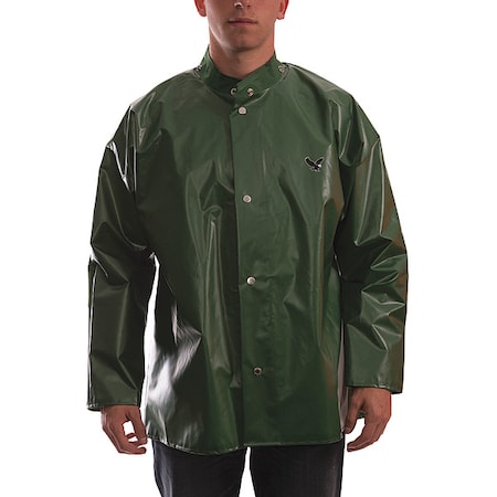 Iron Eagle Rain Jacket, Unrated, Green, 2XL