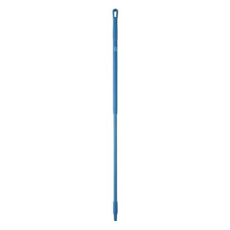 59" Color Coded Handle, 1 1/4 in Dia, Blue, Fiberglass