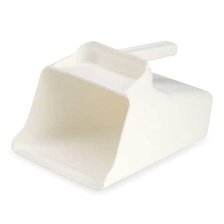 Mega Hand Scoop,Poly,128 Oz,White