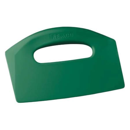 Bench Scraper,Poly,Green,8 1/2 x 5 In