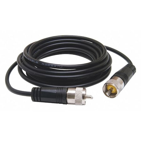 Coax Cable,PL-259 Connector,12 ft.
