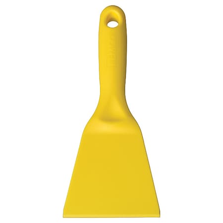 Small Hand Scraper,Yellow,3 x 8 In